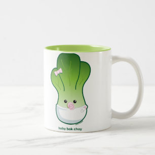 Baby Bok Choy Zweifarbige Tasse
