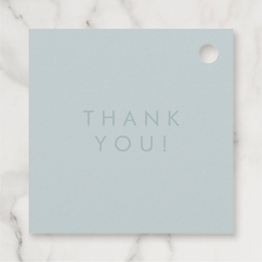 Baby Bonnet Baby Dusche Blue Geschenkanhänger (Rückseite)