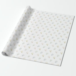 Baby Bonnet Wrapping Paper Geschenkpapier
