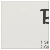 BABY-BONNIE-BÜNDEL-REIHE STOFF (Nahaufnahme)