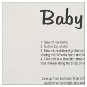 BABY-BONNIE-BÜNDEL-REIHE STOFF (Muster)