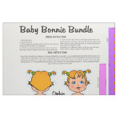 BABY-BONNIE-BÜNDEL-REIHE STOFF (Fat Quarter (45,7 x 55,9 cm))