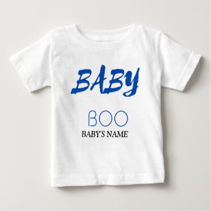 Baby Boo Anpassbarer Name Komfortables Textdesign Baby T-shirt