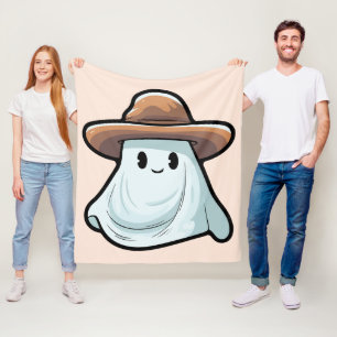 Baby Boo Cowboy-Geist Halloween-Kollektion Fleecedecke