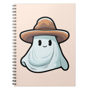 Baby Boo Cowboy Ghost Halloween Collection Notizblock