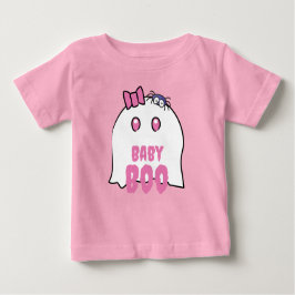 Baby Boo Girl Adorable Halloween Ghost Family Baby T-shirt