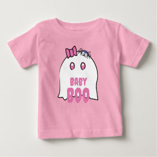 Baby Boo Girl Adorable Halloween Ghost Family Baby T-shirt