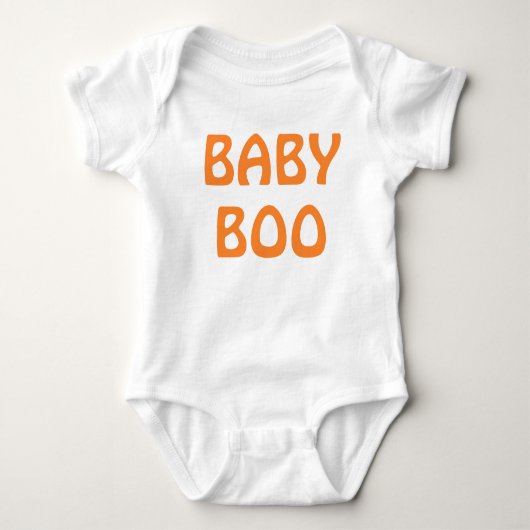 Baby Boo Halloween Baby Strampler (Vorderseite)