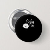 Baby Boo Halloween Button (Vorne & Hinten)