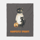 Baby Boo Halloween Decken (Vorderseite)