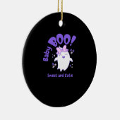 Baby Boo! Halloween-Design für Kleinkinder Keramik Ornament (Rechts)