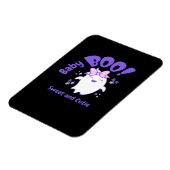 Baby Boo! Halloween-Design für Kleinkinder Magnet (Linke Seite)