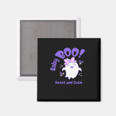 Baby Boo! Halloween-Design für Kleinkinder Magnet (Vorderseite/Rückseite)