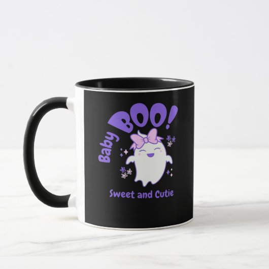 Baby Boo! Halloween-Design für Kleinkinder Tasse (Links)