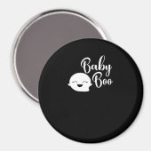 Baby Boo Halloween Magnet (Vorderseite/Rückseite)