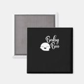 Baby Boo Halloween Magnet (Vorderseite/Rückseite)