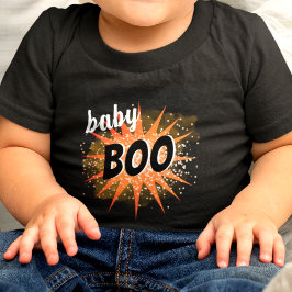 Baby Boo | Orange Halloween Kleinkind T-shirt