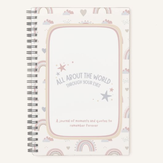 Baby Book Memory Journal - Funny Quotes Notizblock (Vorderseite)