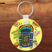 Baby Boomer Jukebox Schlüsselanhänger (Vorderseite)