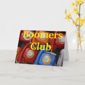 Baby Boomer Karte (Gelbe Blume)