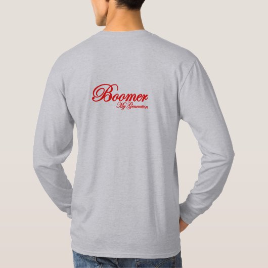 BABY BOOMER T - Shirt (Rückseite)