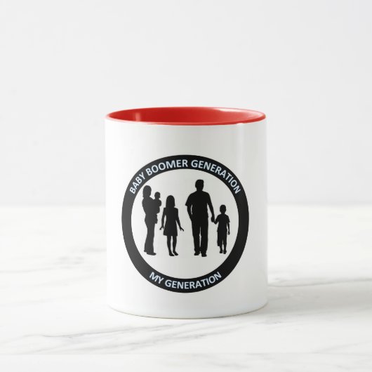BABY BOOMER Tasse (Zentrum)