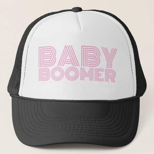 Baby Boomer Truckerkappe (Vorderseite)