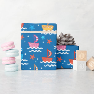 Baby-Boote Geschenkpapier