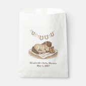 Baby Boots and Foal Western Baby Shower Geschenktütchen (Vorderseite)