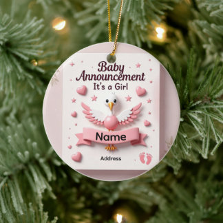 baby born keramik ornament