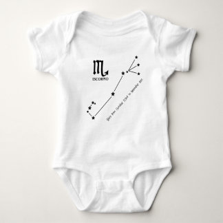 Baby Born under Scorpion Constellation Baby Strampler