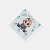 Baby Boss Birthday Party Paper Napkins Serviette (Ecke)