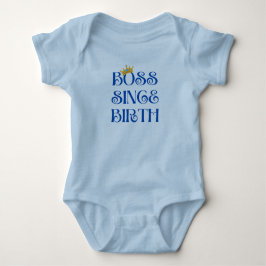 Baby Boss Seit der Geburt Baby Bodysuit Strampler