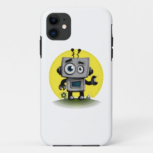 Baby Bot Case-Mate iPhone Hülle (Rückseite)