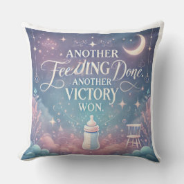 Baby Bottle AI Art Kissen