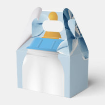 Baby Bottle Baby Dusche Gefälligkeitsboxen Blau