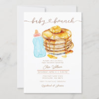 Baby Bottle Butter Honey Pancake Baby Dusche