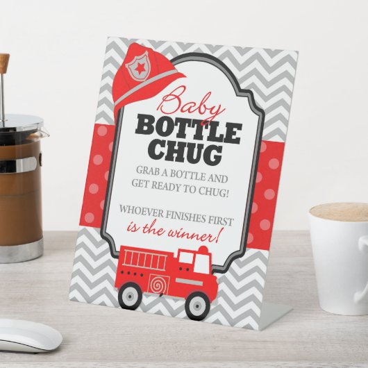 Baby Bottle Party Dusche Spiel Schild (In SItu)