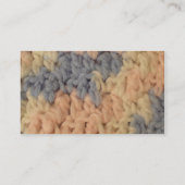 Baby Boutique - Crochet Baby Blanket Visitenkarte (Rückseite)