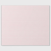 Baby Bow Trellis Pink Bella Ribbon Geschenkpapier (Flach)