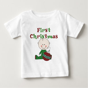 Baby Boy 1. Weihnachtsgeschenke Baby T-shirt