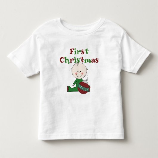 Baby Boy 1. Weihnachtsgeschenke Kleinkind T-shirt (Vorderseite)