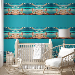 Baby Boy am Strand Tapete