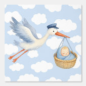 Baby Boy Anreise Kinderzimmer Dekoration Tapete (Vorderseite)