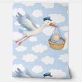 Baby Boy Anreise Kinderzimmer Dekoration Tapete (Abrollen)