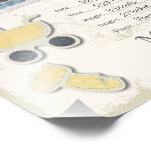 Baby Boy Anreise Scrapbook Titelseite Fotodruck (Ecke)