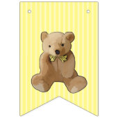 Baby Boy Baby Teddy Bear Party Banner (Dritte Fahne)