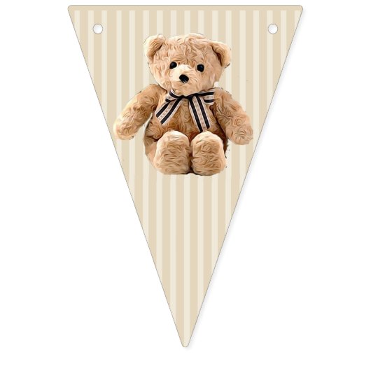 Baby Boy Baby Teddy Bear Party Banner (Dritte Fahne)