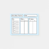 Baby Boy - Baby Tracker Post-it Notes Post-it Klebezettel (Vorderseite)
