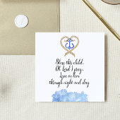 Baby Boy Baptisse Serviette